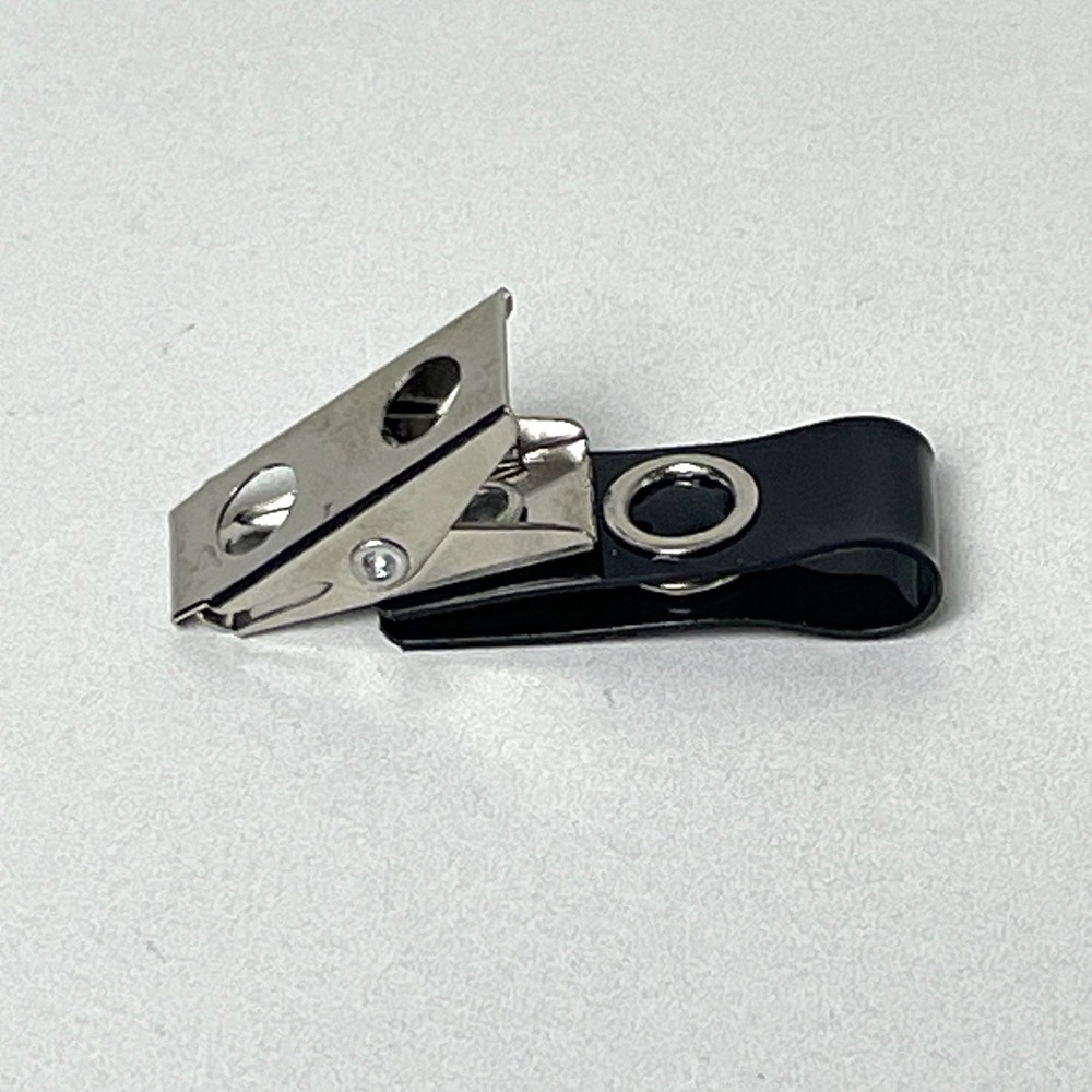 141 Pack Premium Badge Clips with Black Vinyl Strap & Metal Clip - Picture 5 of 7